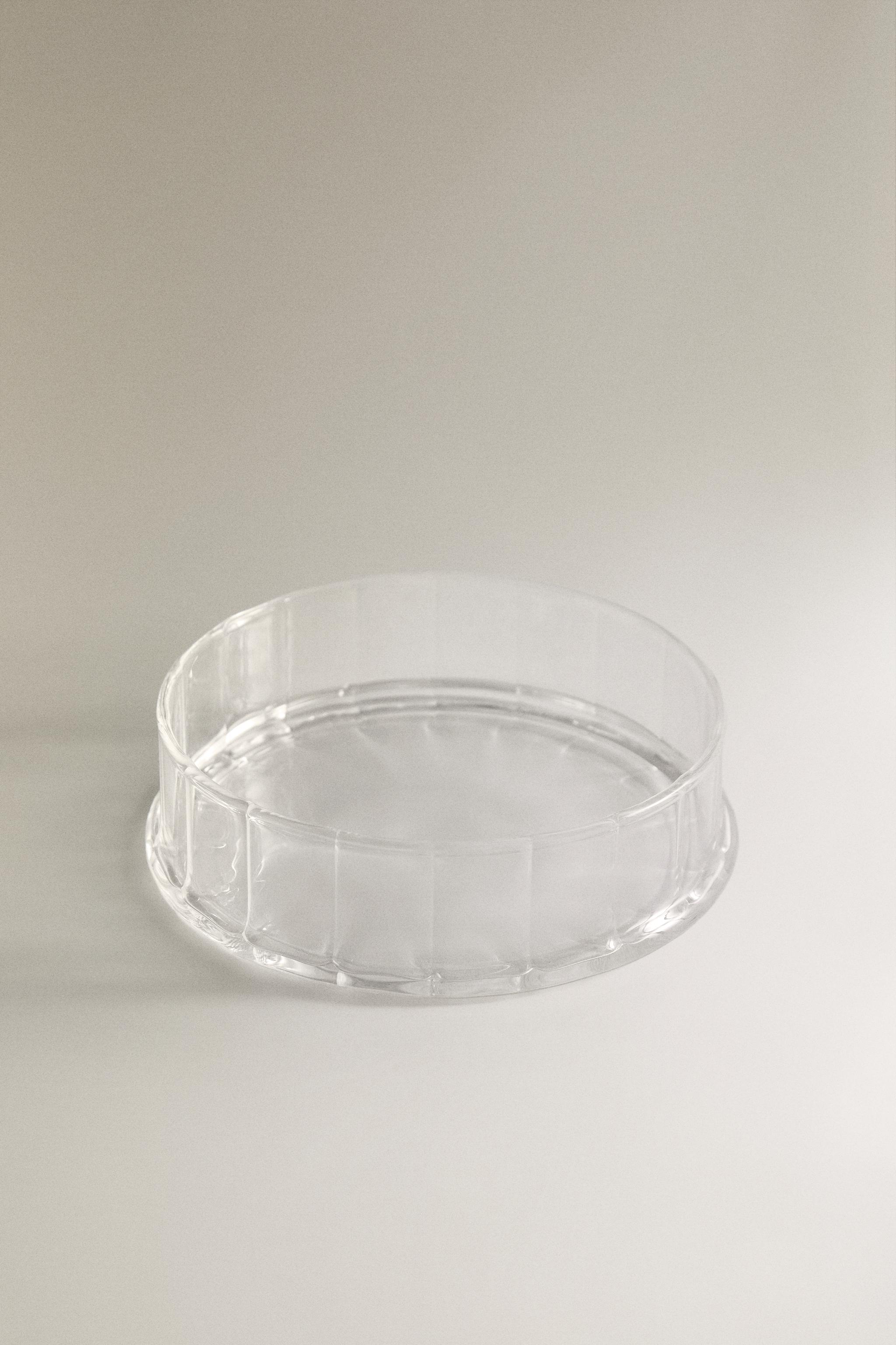BOROSILICATE GLASS BATHROOM SOAP DISH